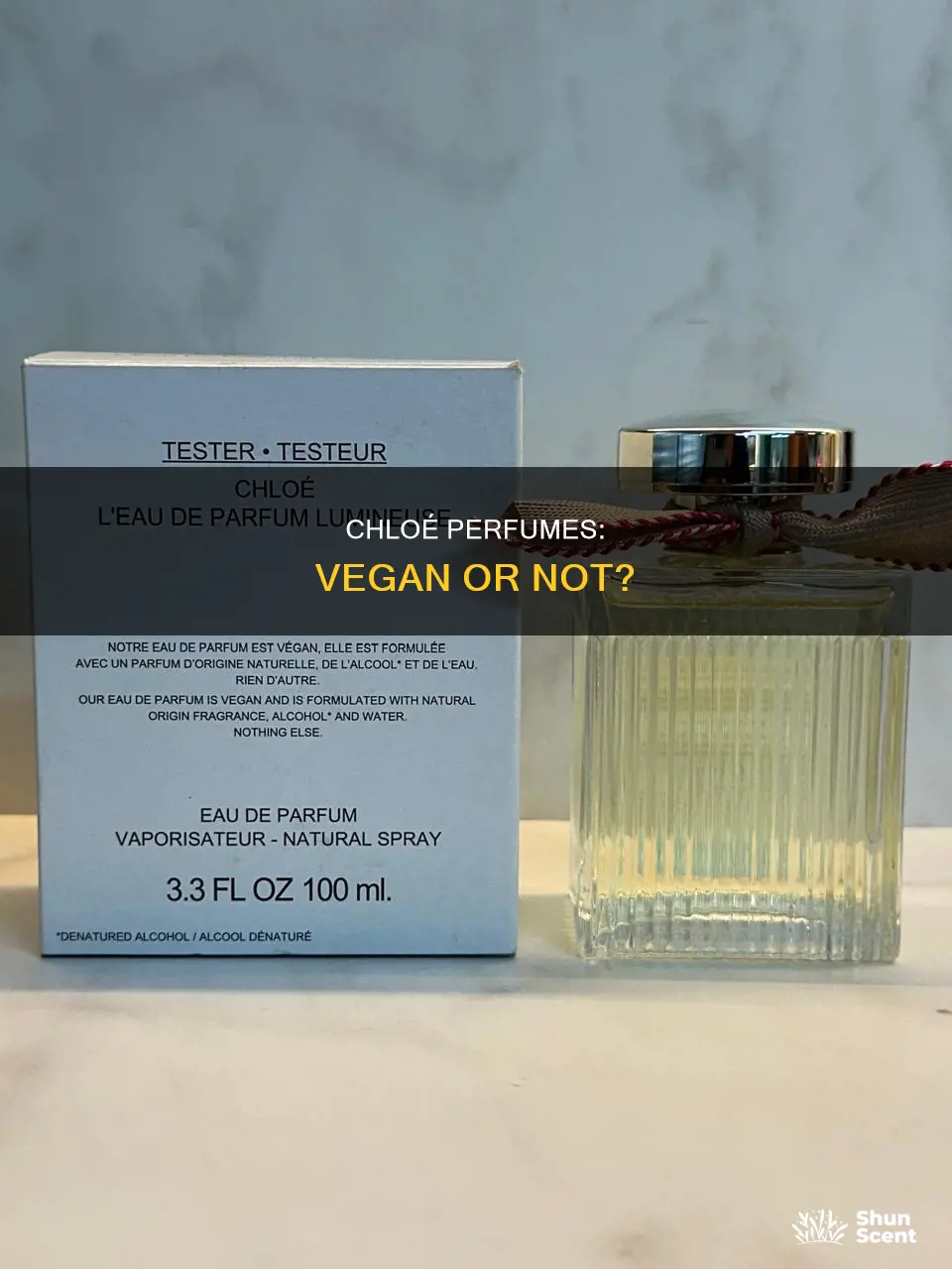 is chloe perfume vegan