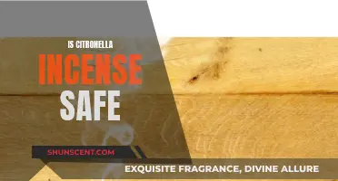 Citronella Incense: Safe or Not?