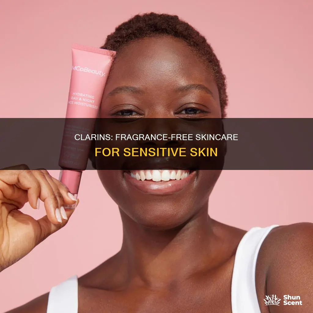 is clarins fragrance free