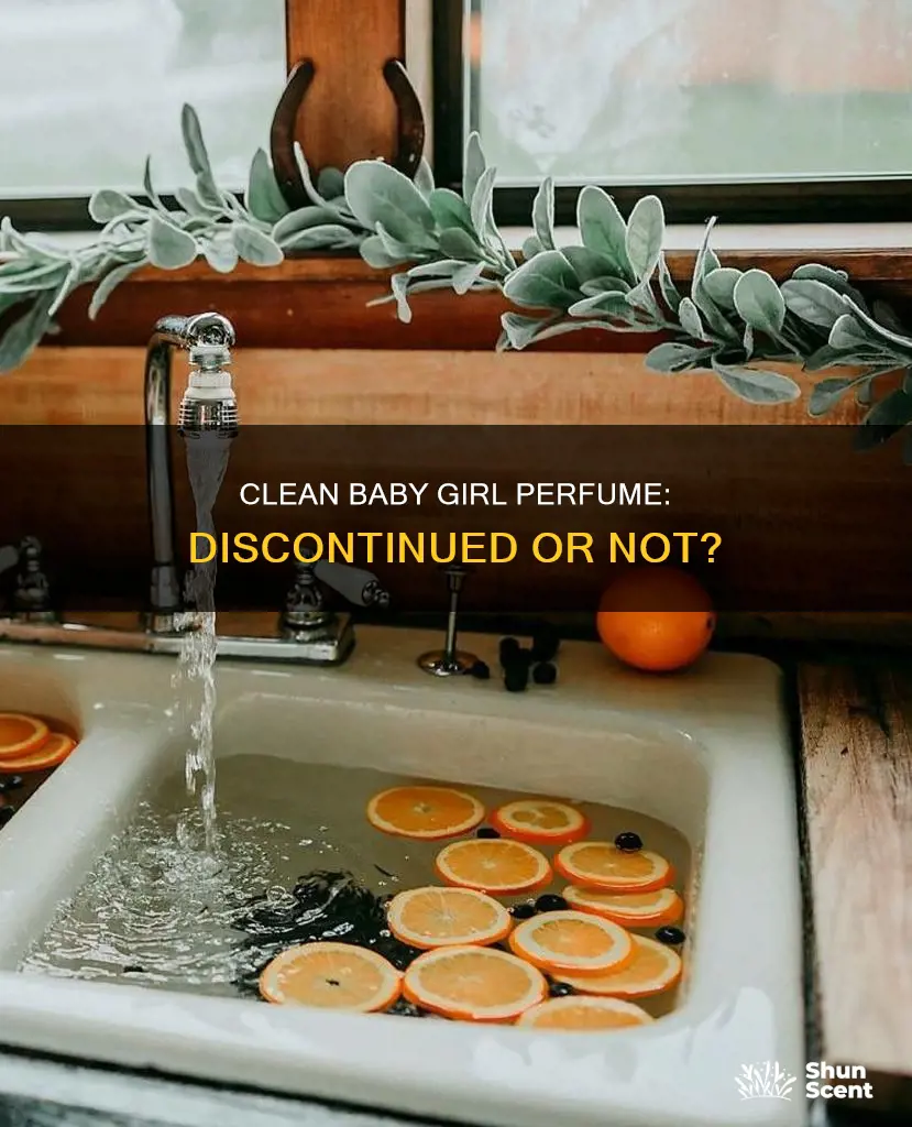 is clean baby girl perfume discontinued