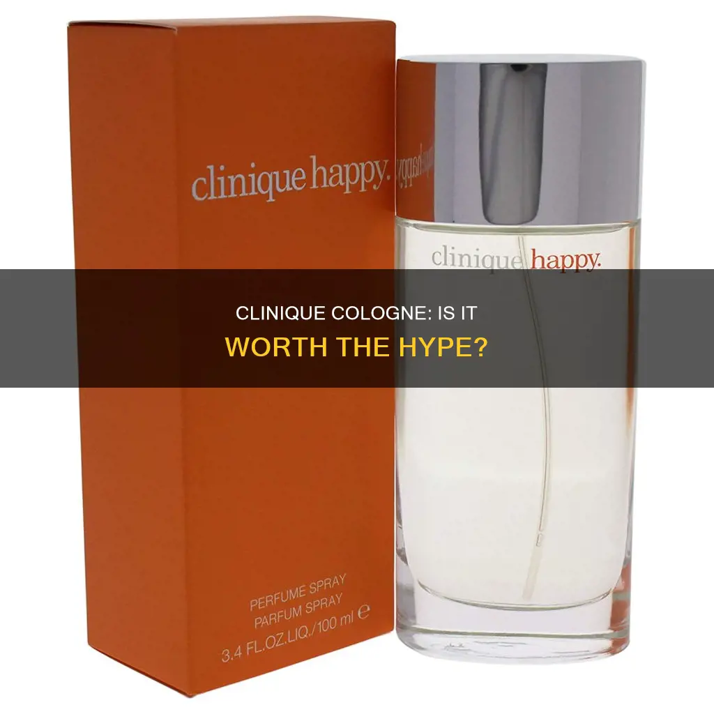 is clinique cologne good