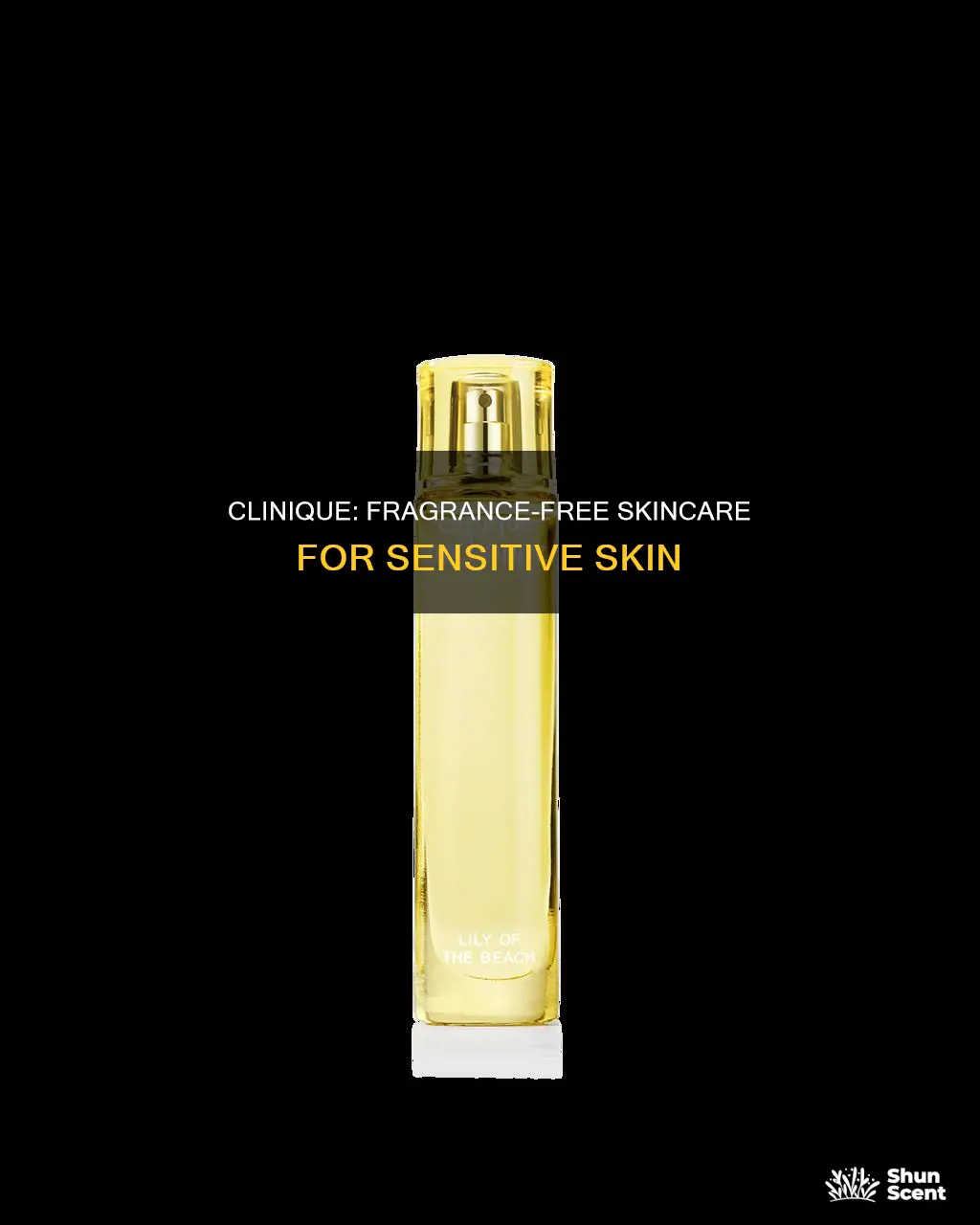 is clinique fragrance free