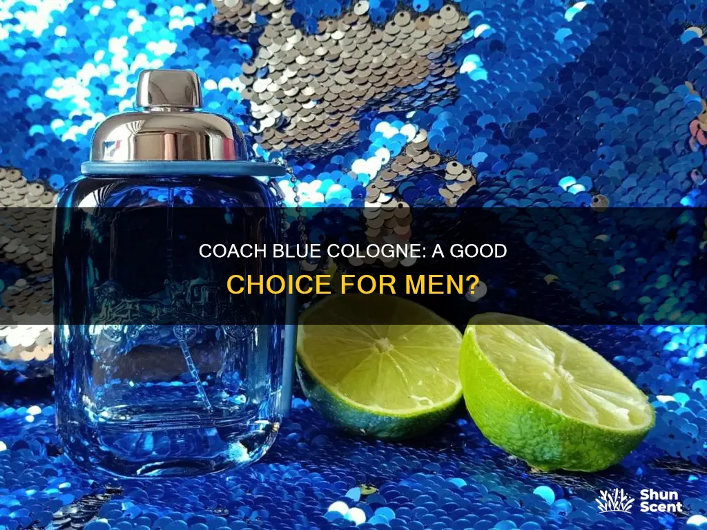 is coach blue cologne good