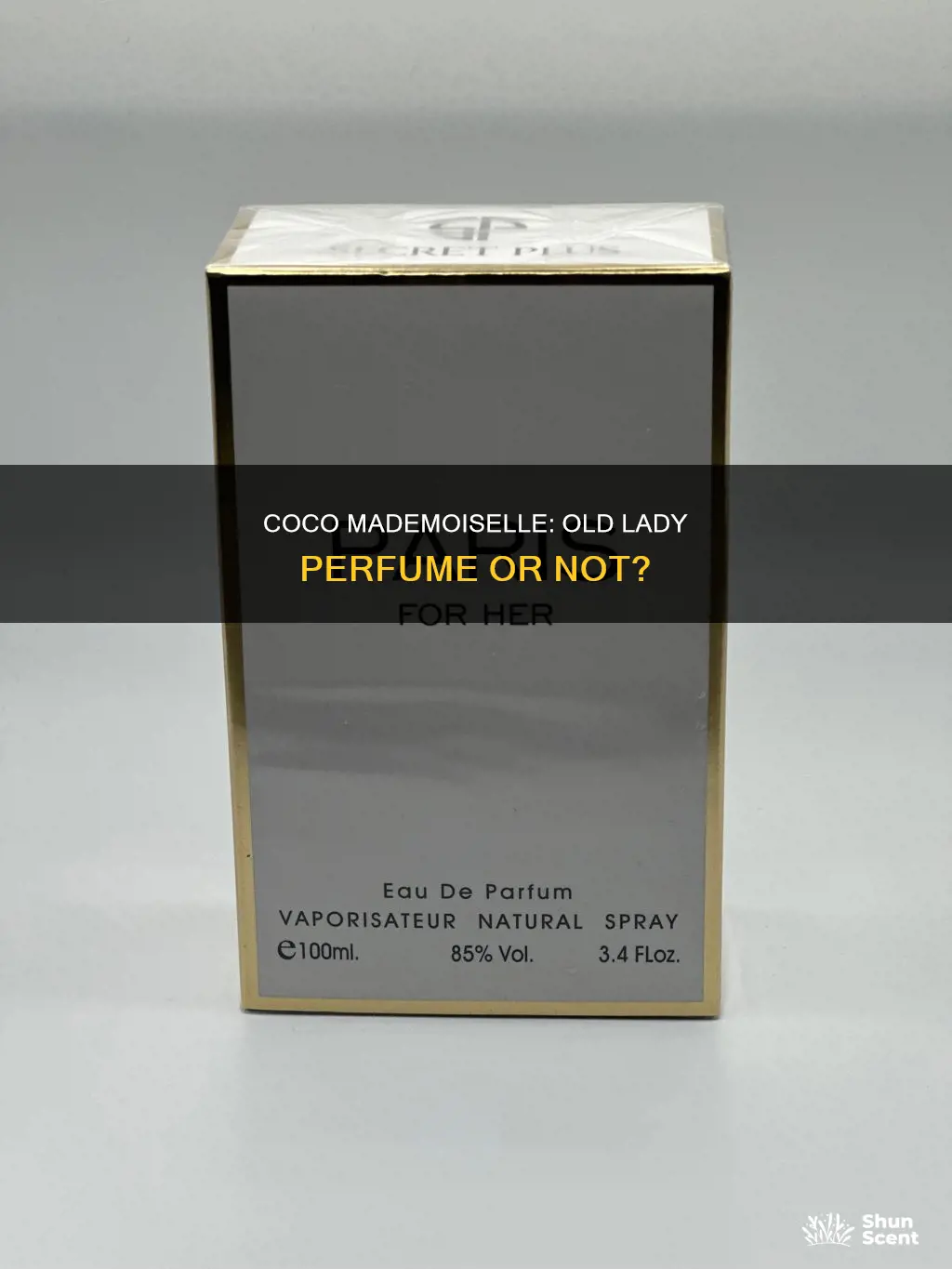 is coco mademoiselle an old lady perfume
