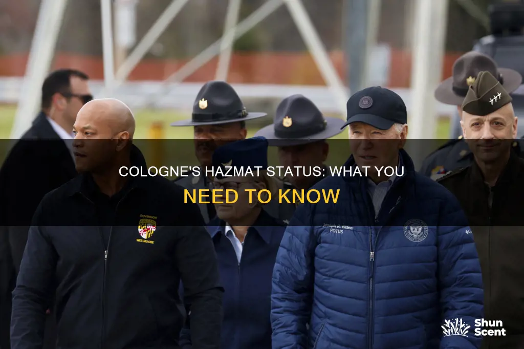 is cologne a hazmat item