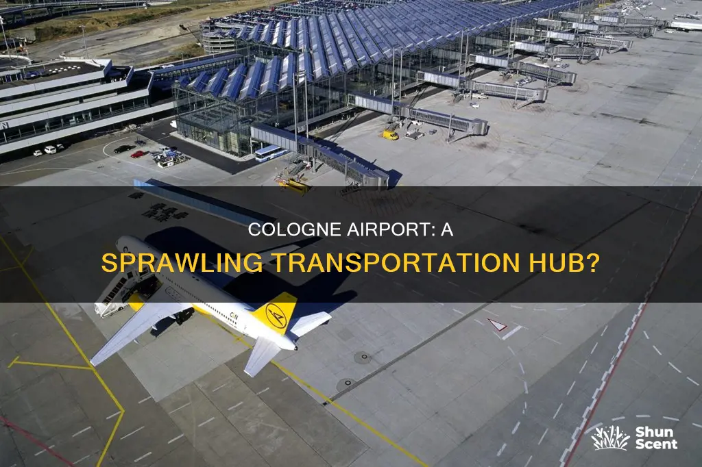 is cologne airport big