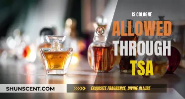 Colognes and TSA: What You Should Know