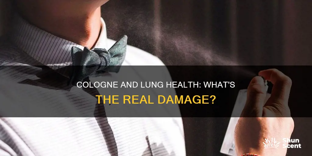 is cologne bad for your lungs