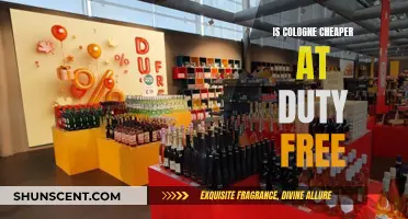 Cologne at Duty-Free: Cheaper or Marketing Ploy?