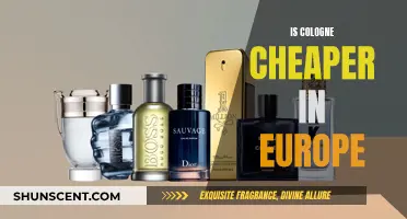 Where to Buy Cologne: Europe or US?