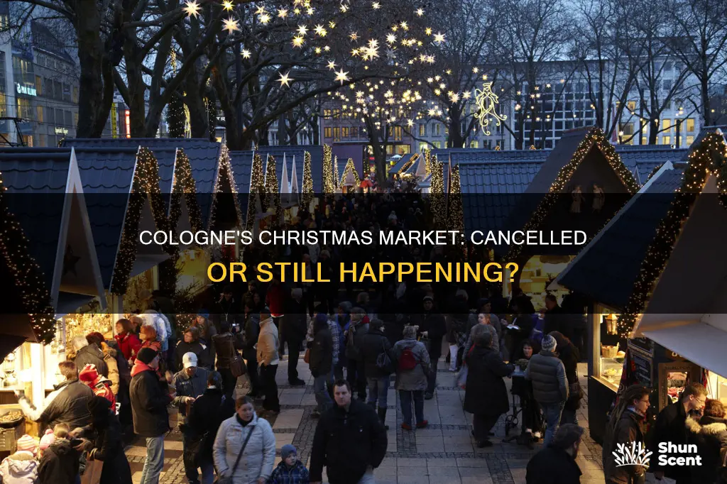 is cologne christmas market cancelled