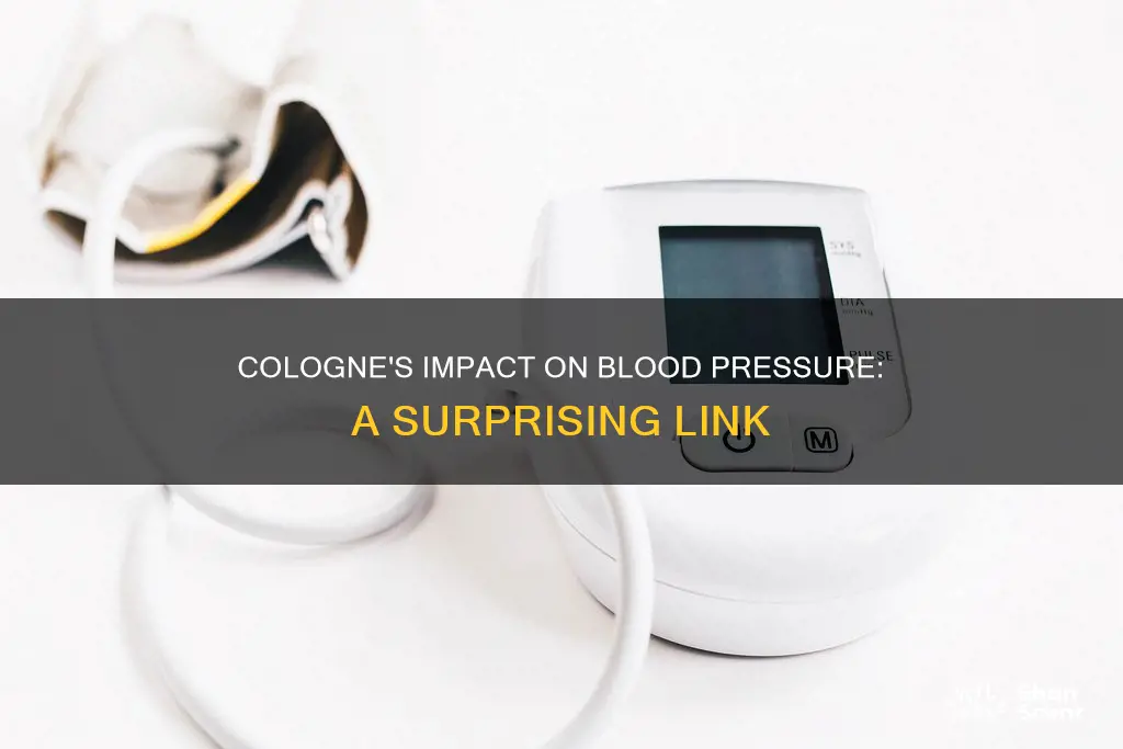 is cologne good for blood pressure