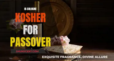 Cologne Kosher for Passover: What You Need to Know