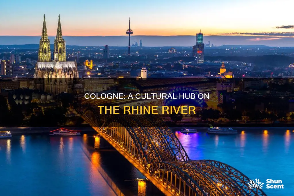 is cologne on a river