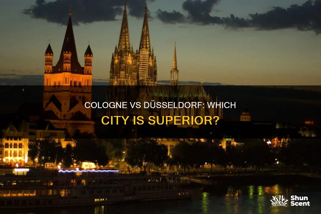 is cologne or dusseldorf better