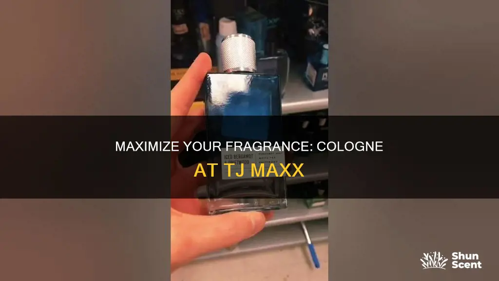 is cologne sold at tj maxx