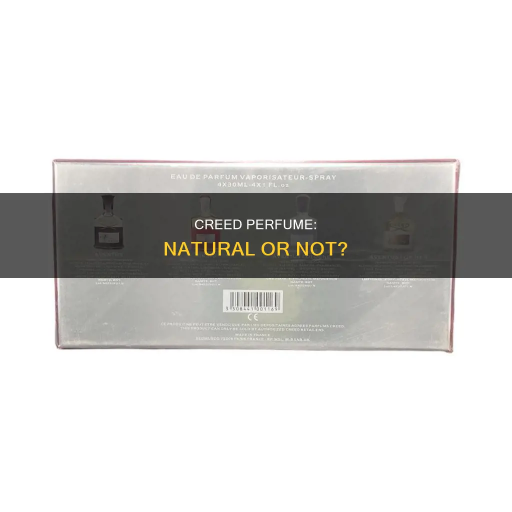 is creed perfume all natural