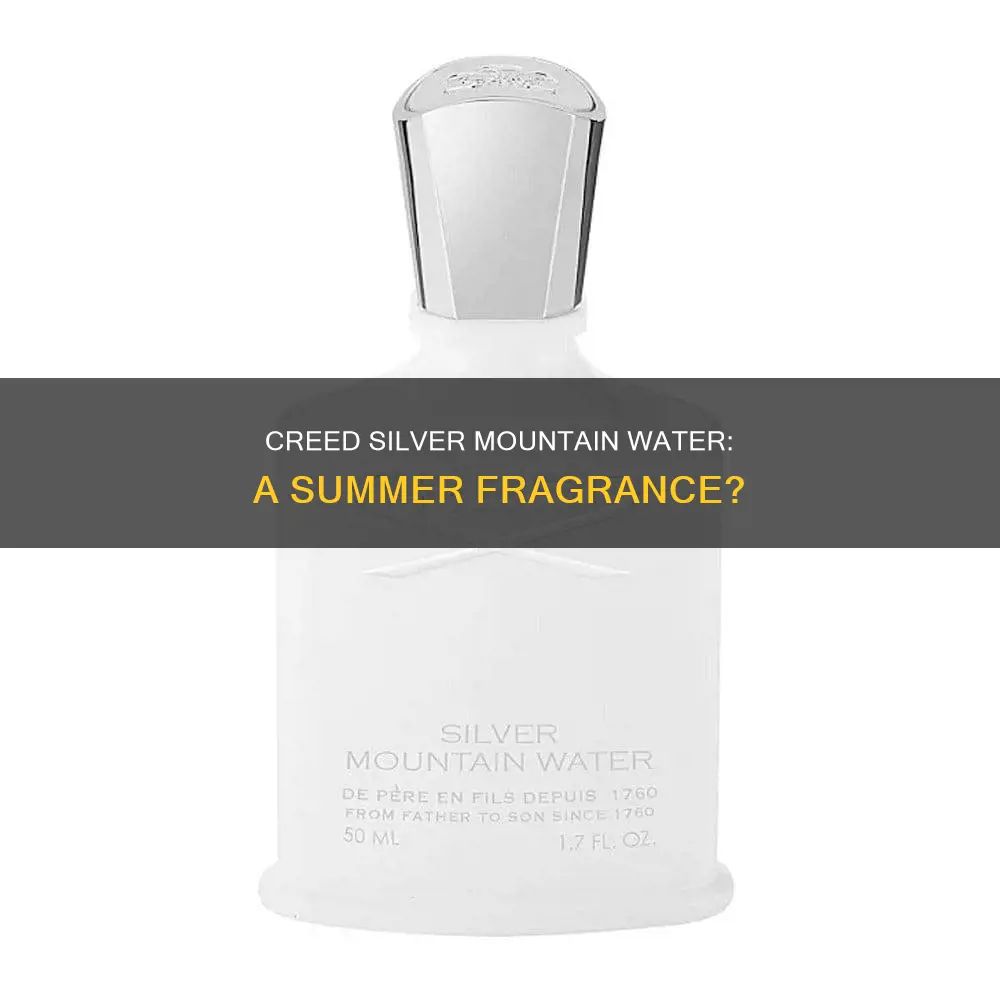 is creed silver mountain water a summer fragrance