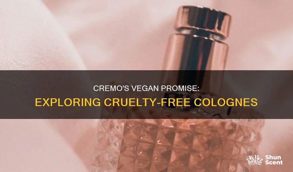 is cremo cologne vegan