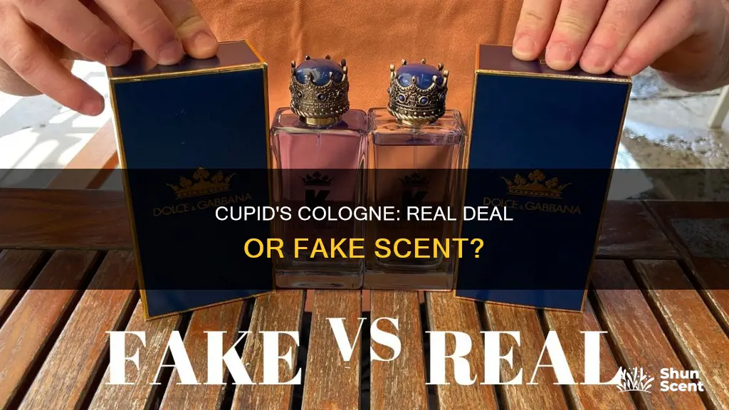 is cupid cologne real or fake