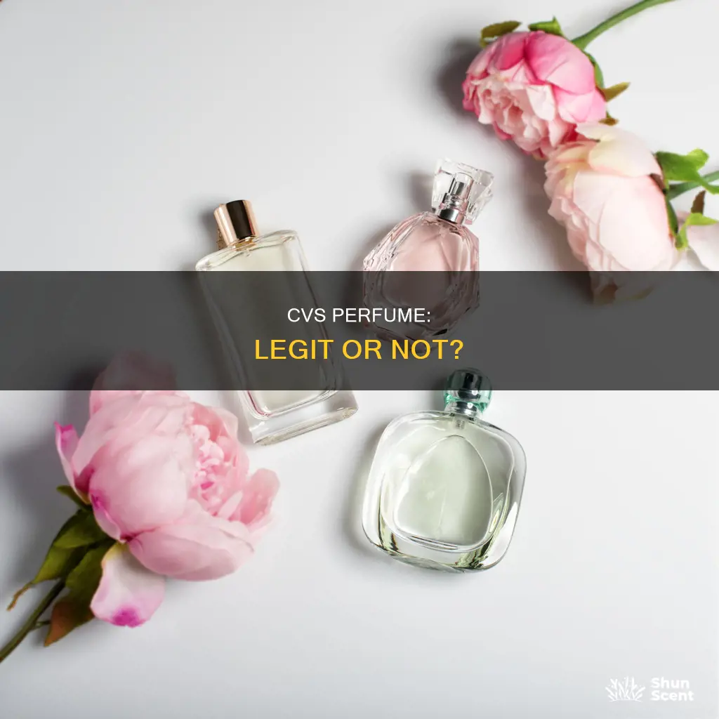 is cvs perfume legit