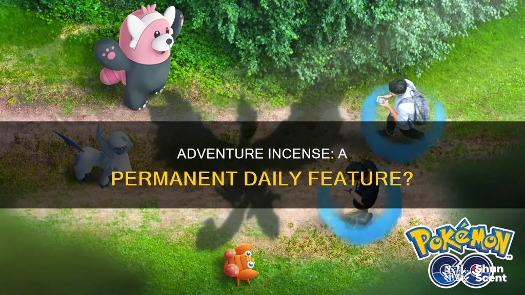 is daily adventure incense permanent