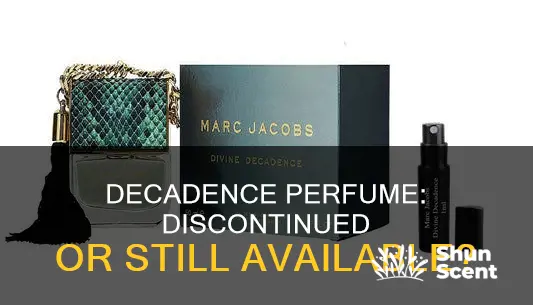 is decadence perfume discontinued