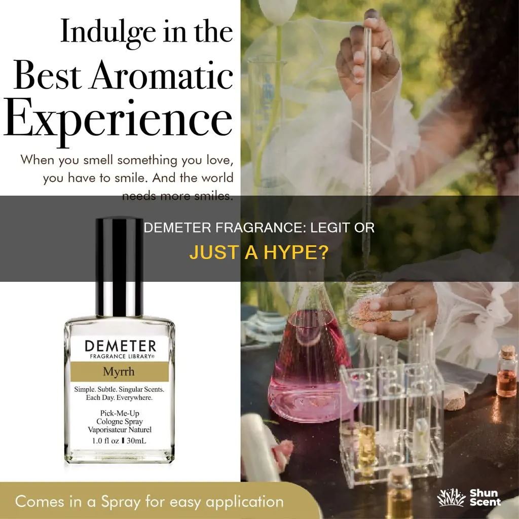 is demeter fragrance legit