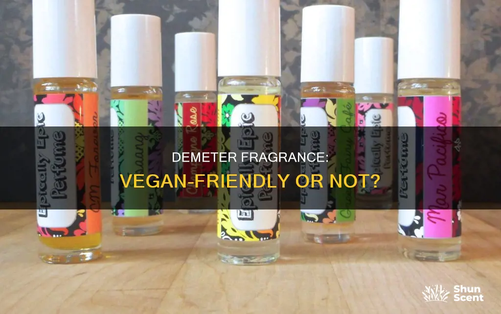 is demeter fragrance vegan
