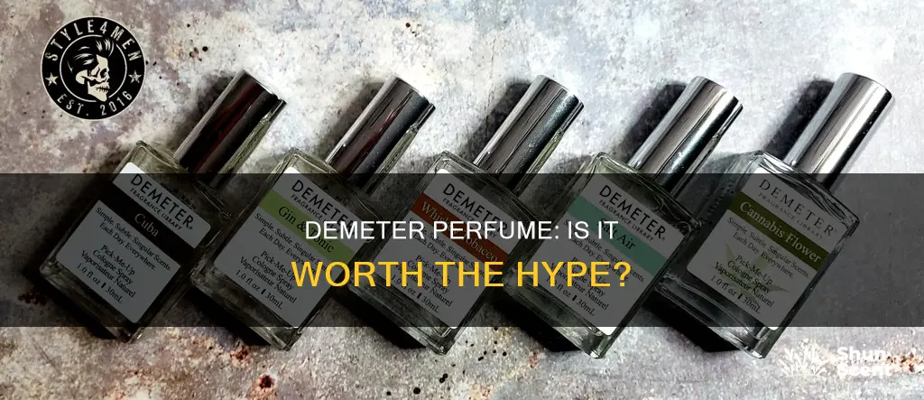 is demeter perfume good
