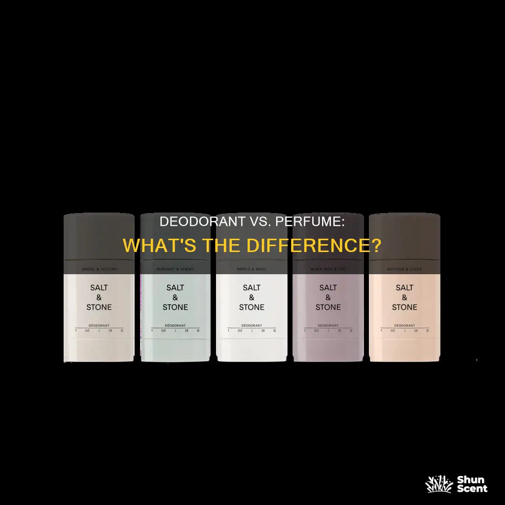 is deodorant a perfume