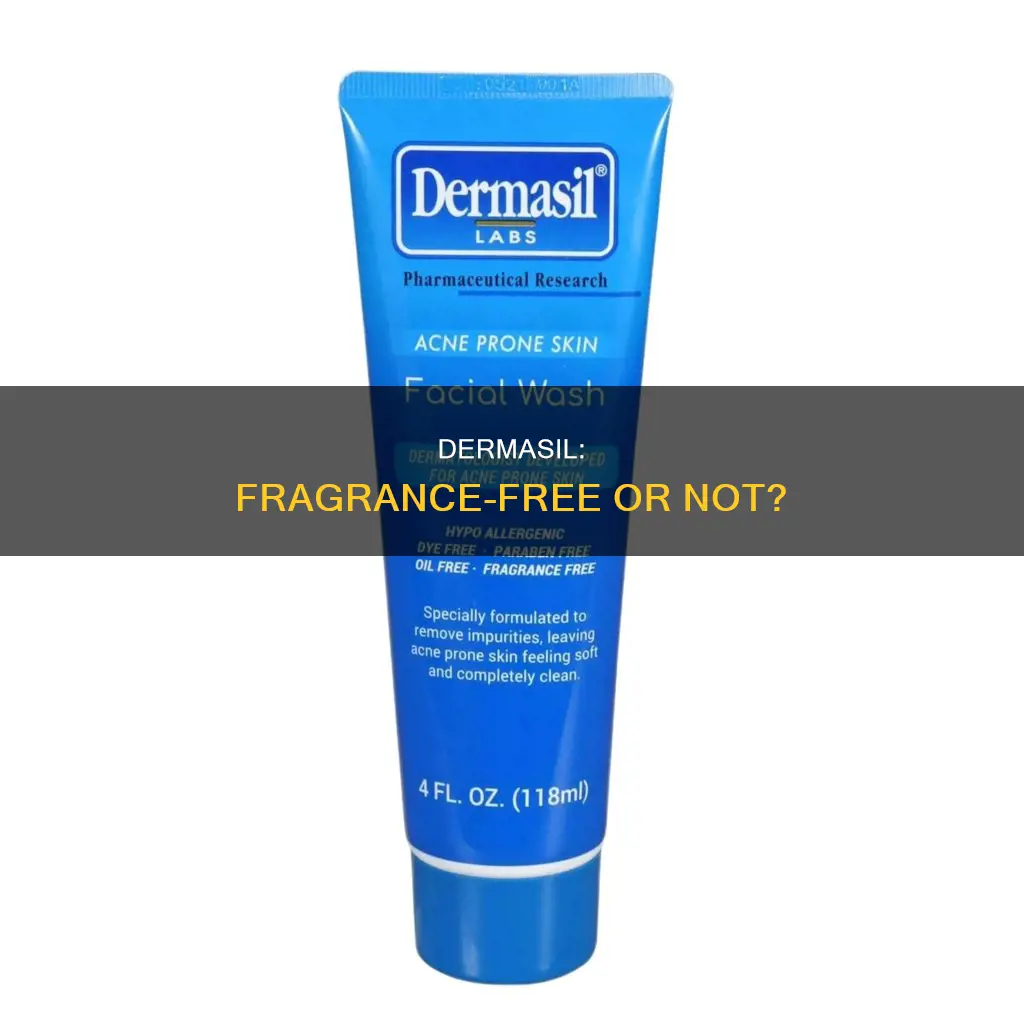 is dermasil fragrance free