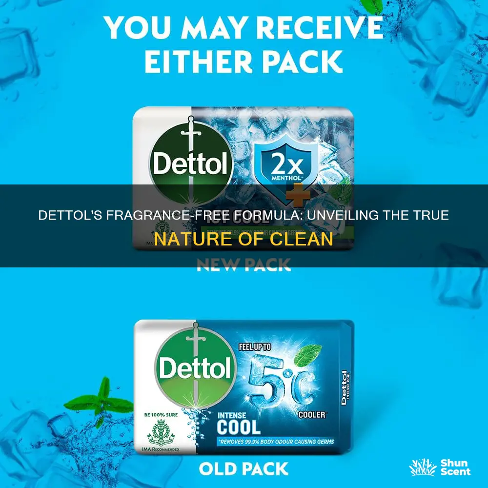 is dettol soap fragrance free