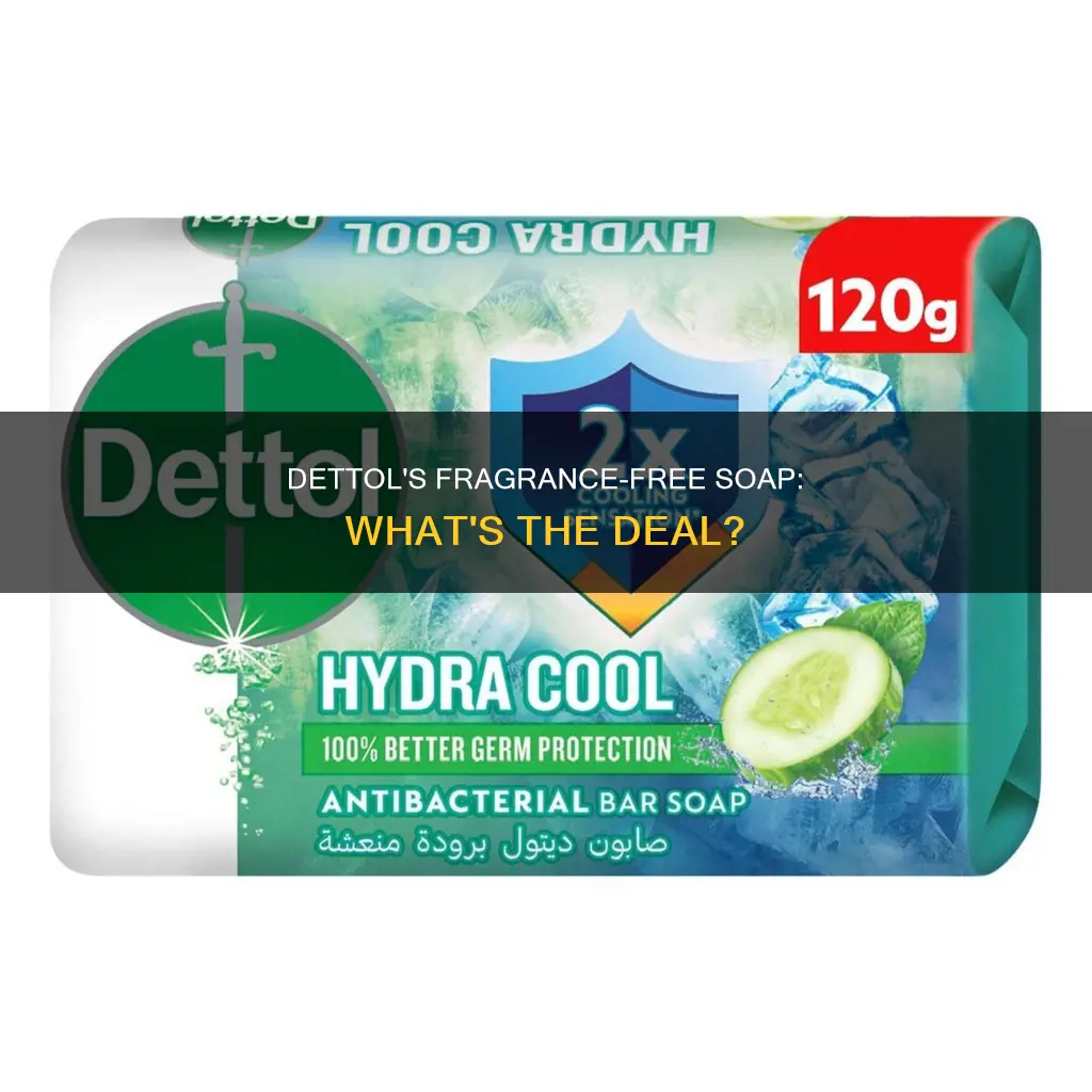 is dettol soap fragrance free
