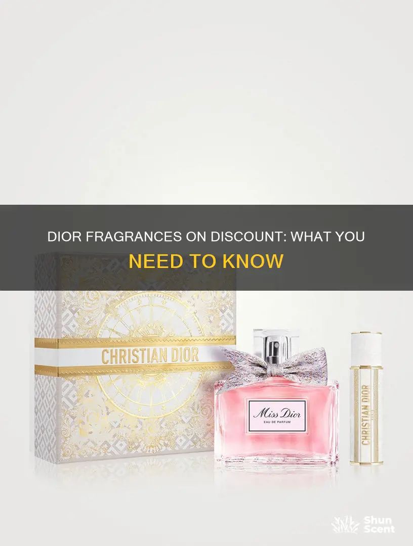 is dior fragrances discounted