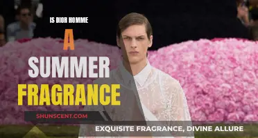 Dior Homme: A Summer Fragrance?