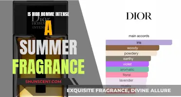 Dior Homme Intense: Summer Fragrance or Winter Warmth?