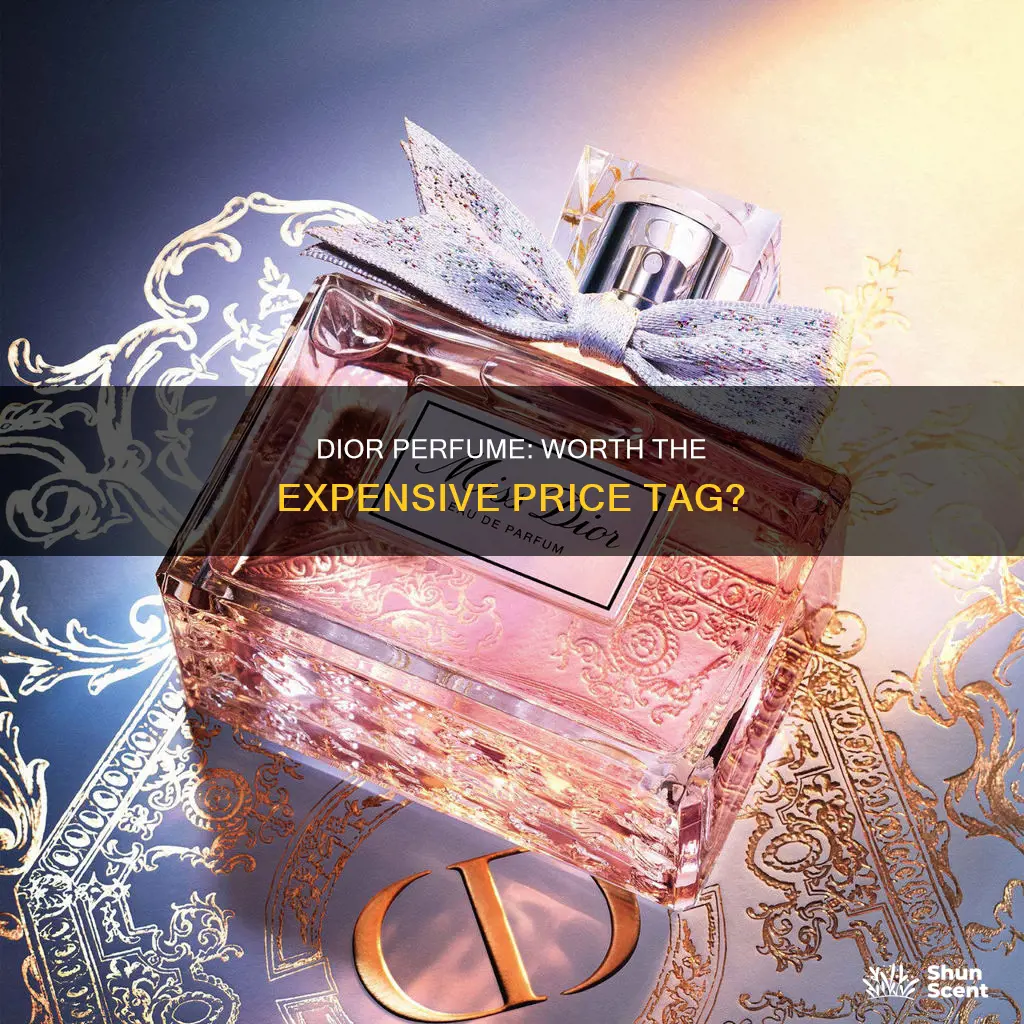 is dior perfume expensive