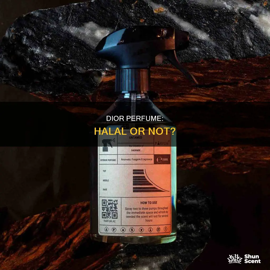 is dior perfume halal