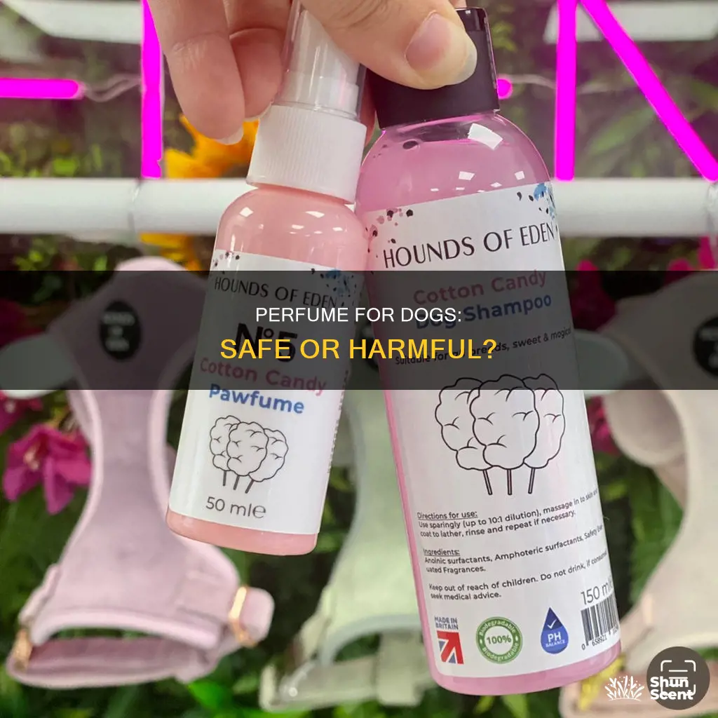 is dog perfume bad for dogs