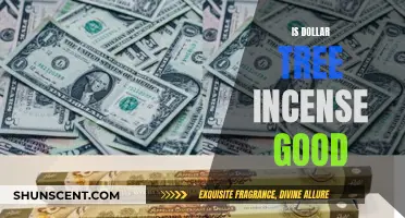 Dollar Tree Incense: Good or Bad?