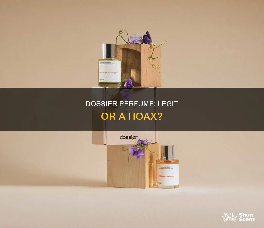 is dossier perfume real