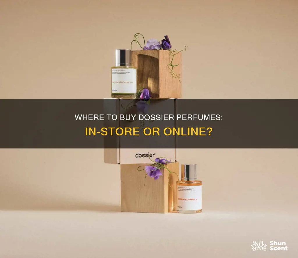 is dossier perfume sold in stores