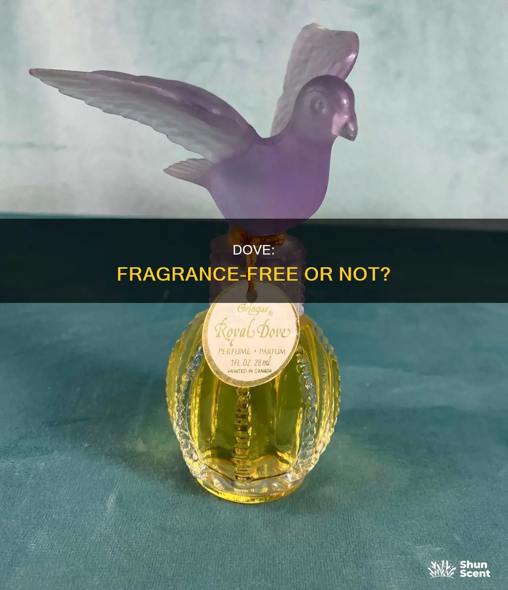 is dove fragrance free