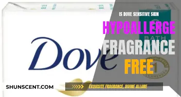 Dove's Sensitive Skin Care: Fragrance-Free, Hypoallergenic, and Gentle