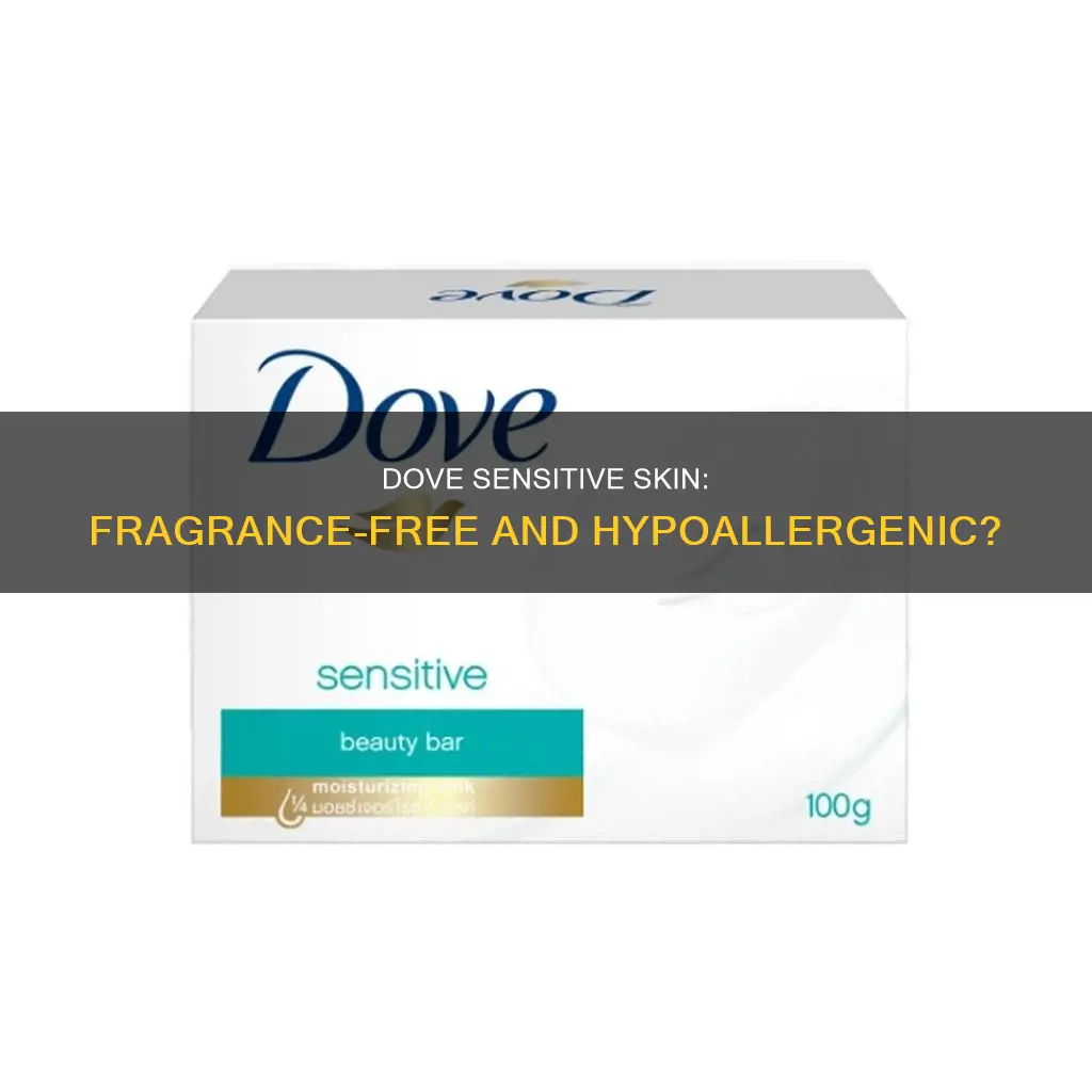 is dove sensitive skin hypoallergenic fragrance free