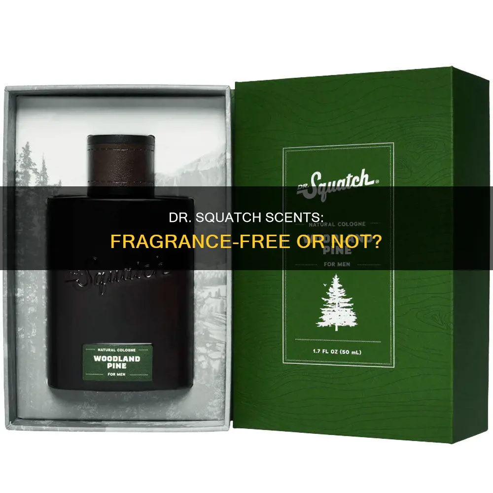 is dr squatch fragrance free
