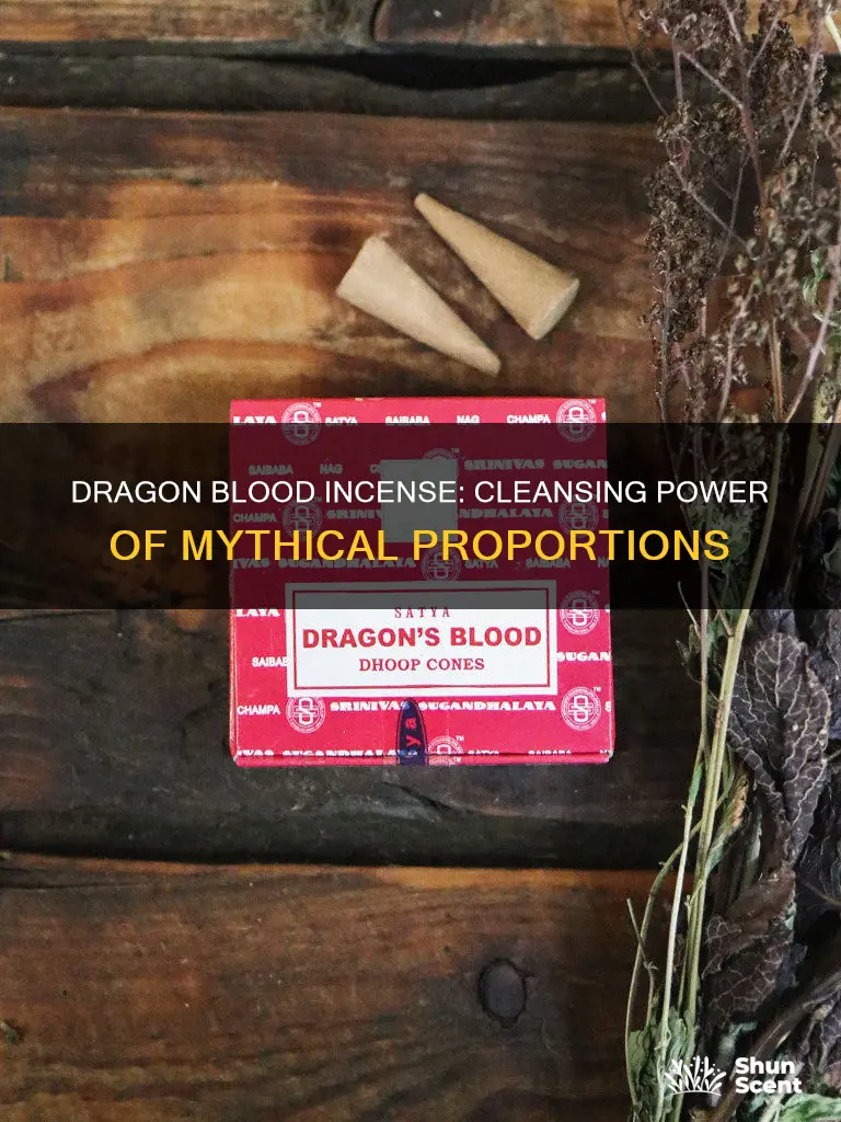 is dragon blood incense good for cleansing