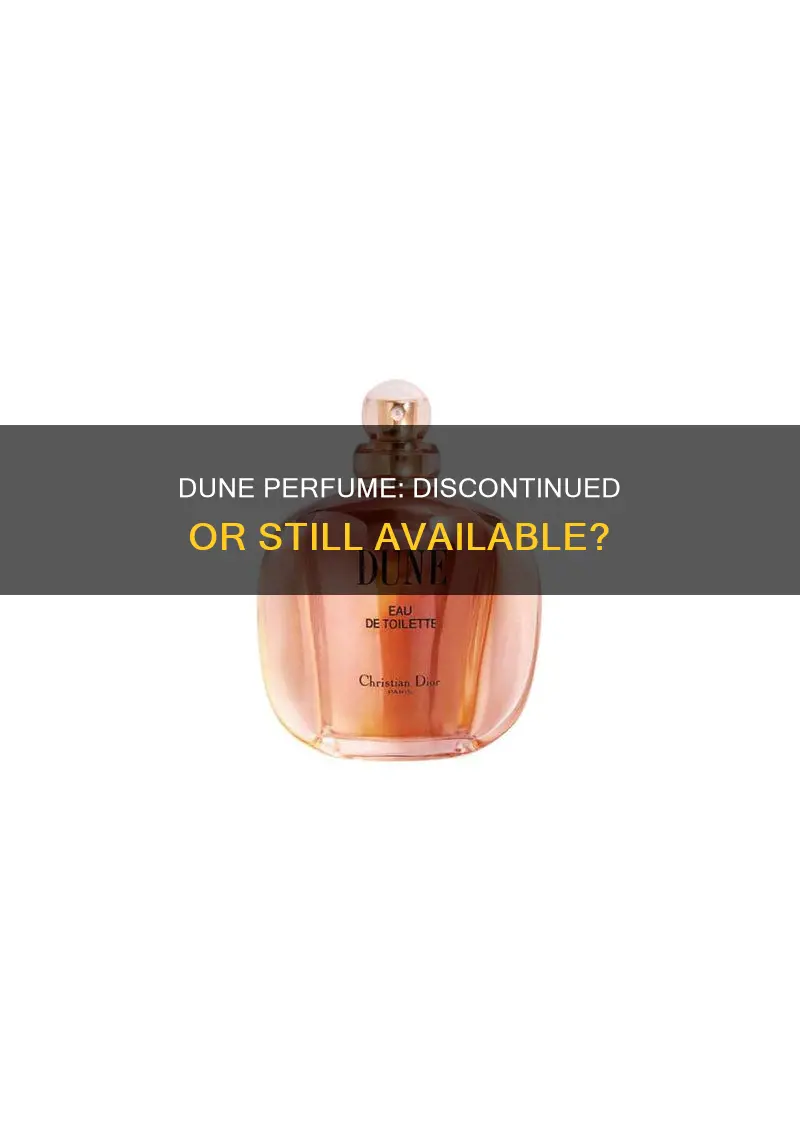 is dune perfume discontinued