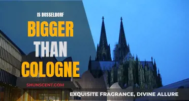 Exploring the Size Dynamics: Düsseldorf vs. Cologne